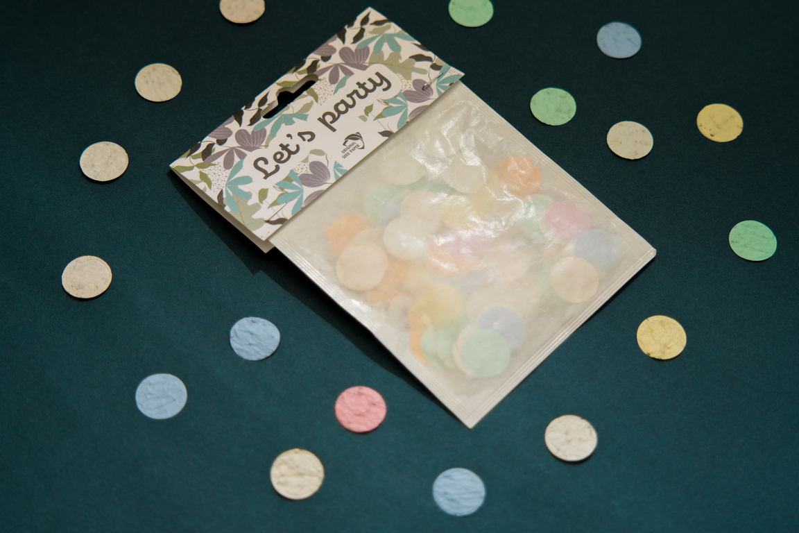 Plantable Confetti for Party and Events